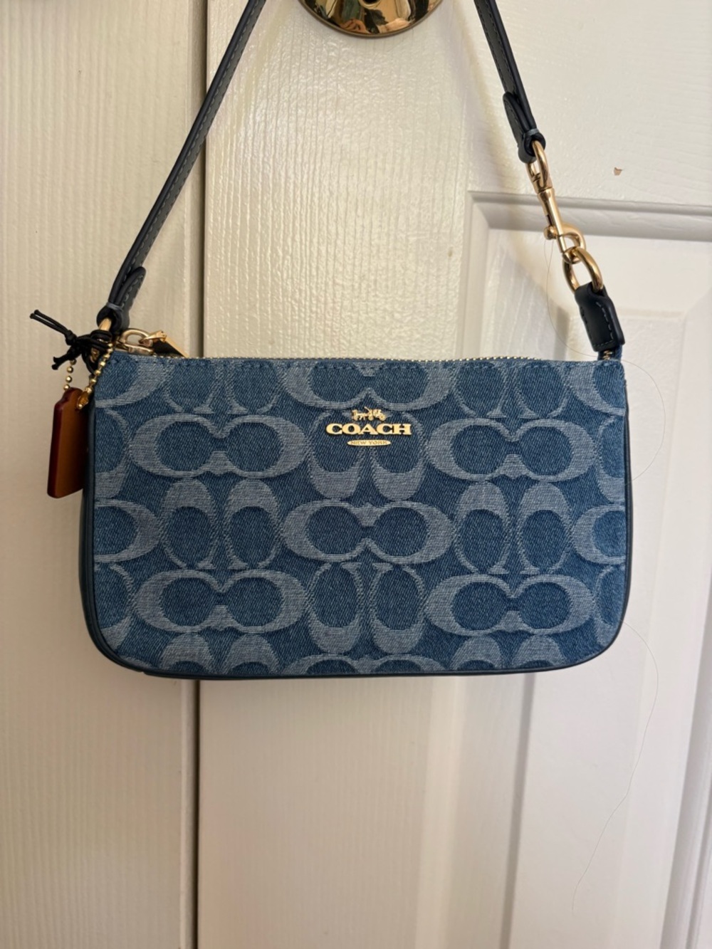 COACH Nolita 19 in Signature Denim